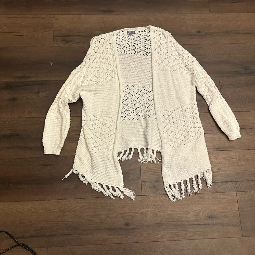 Cream Knit Women's Sweater